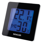 SWS 1500 B Termometru cu ceas deșteptător